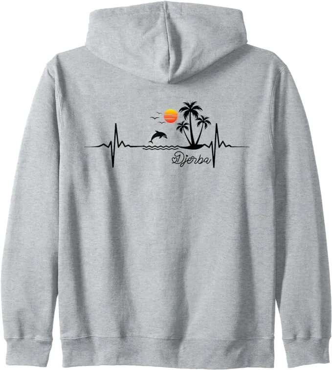 sweat djerba capuche zippe homme femme 2