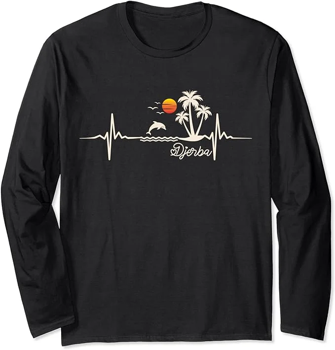 t shirt manches longues djerba homme femme